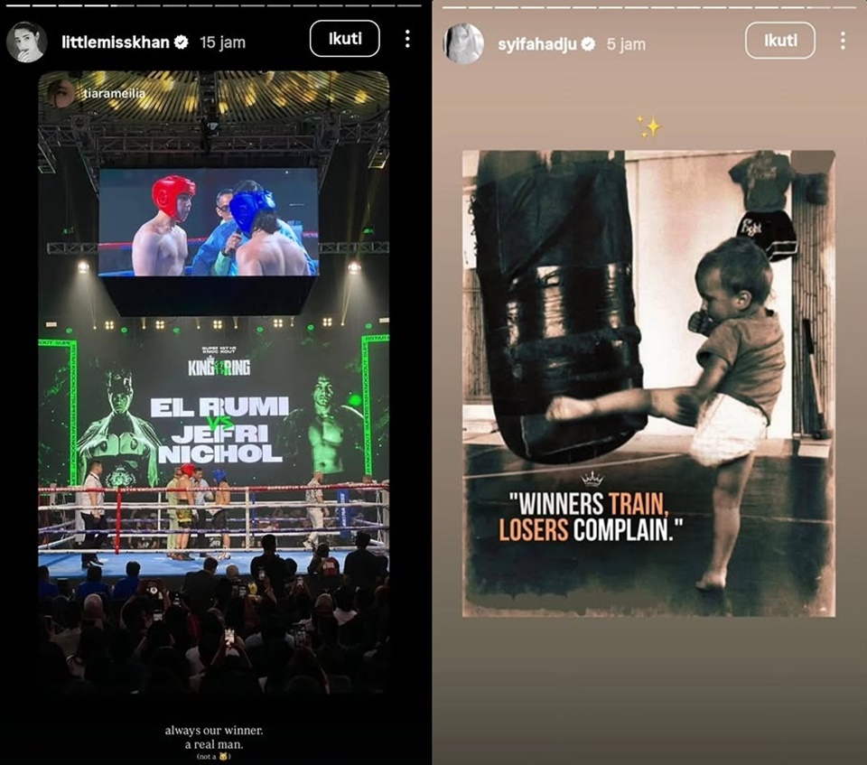 Ameera Khan dan Syifa Hadju Diduga 'Perang' Postingan